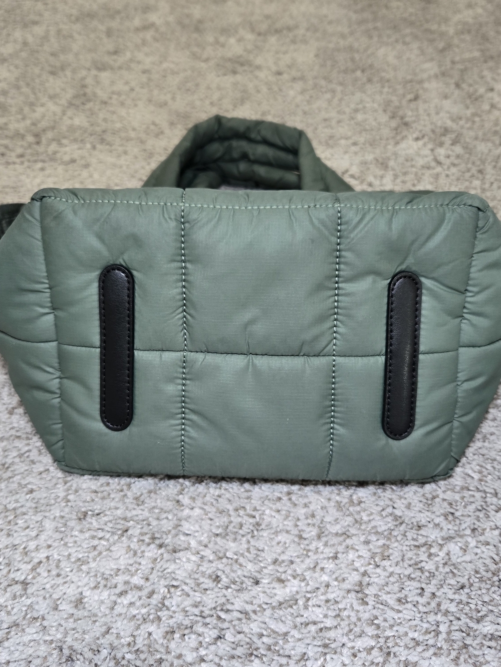 Lululemon Quilted Grid Tote Crossbody Bag 2XL - Olive Green - Picture 5 of 5